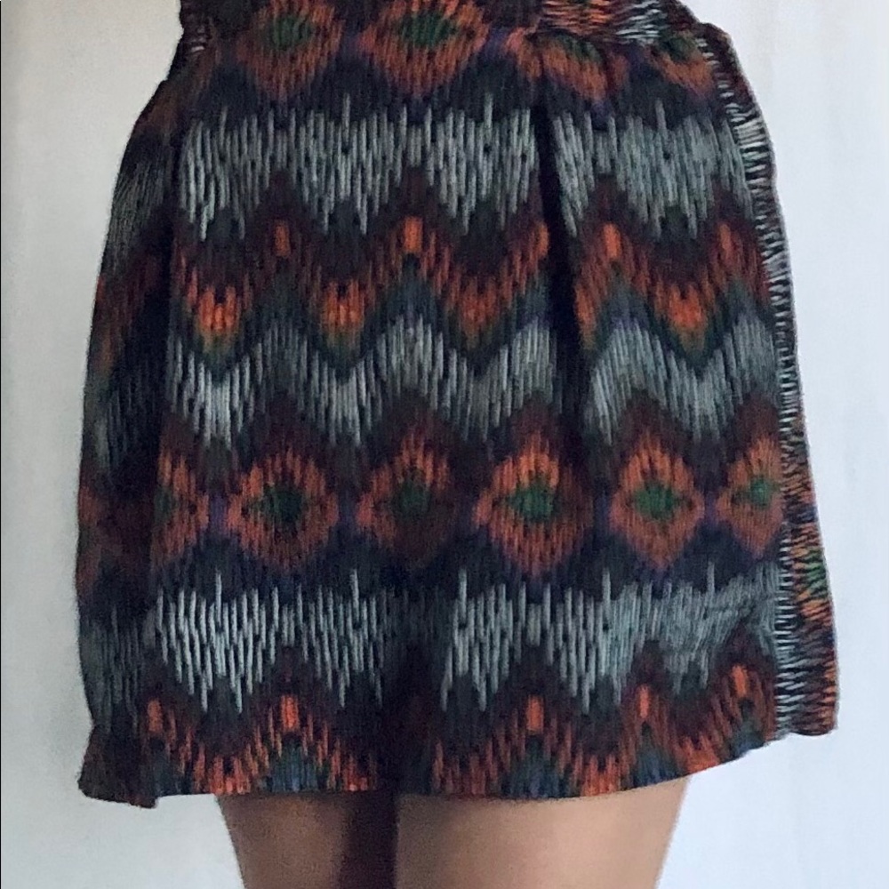 Printed Mini skirt